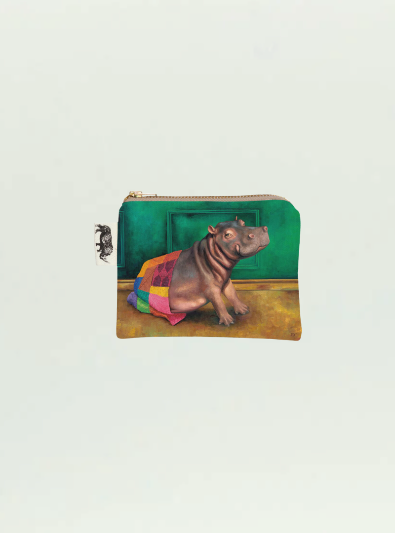 Hippo Warrior Coin Purse