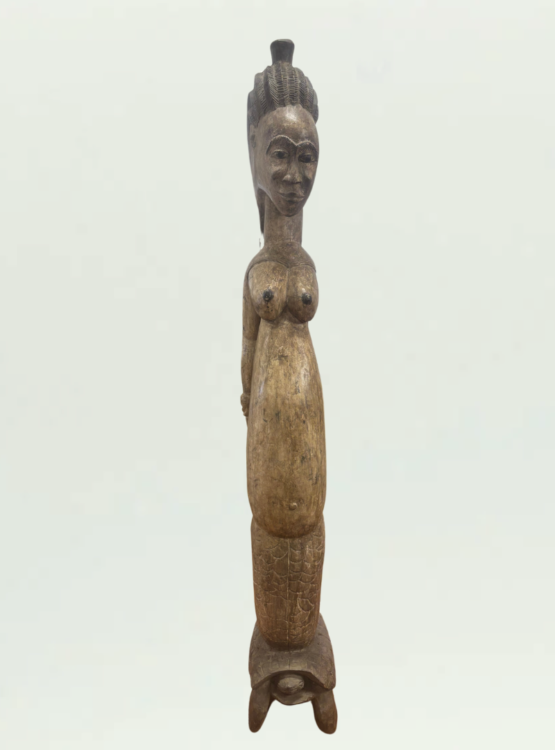 Ivory Coast Wooden Tall Figure
