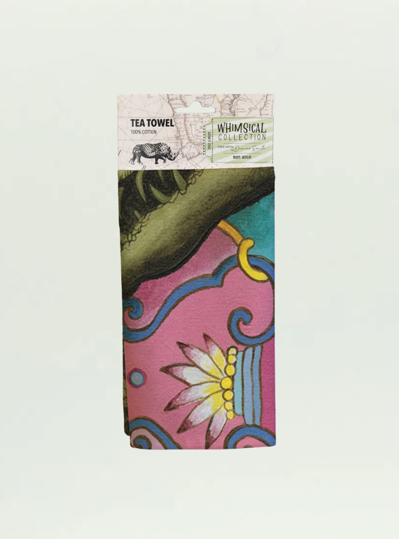 Crocodile Tea Towel