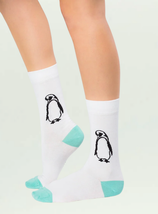 White Penguin Socks