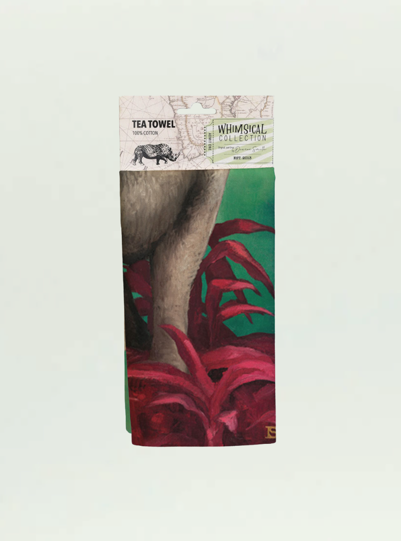 Spirit Elephant Tea Towel