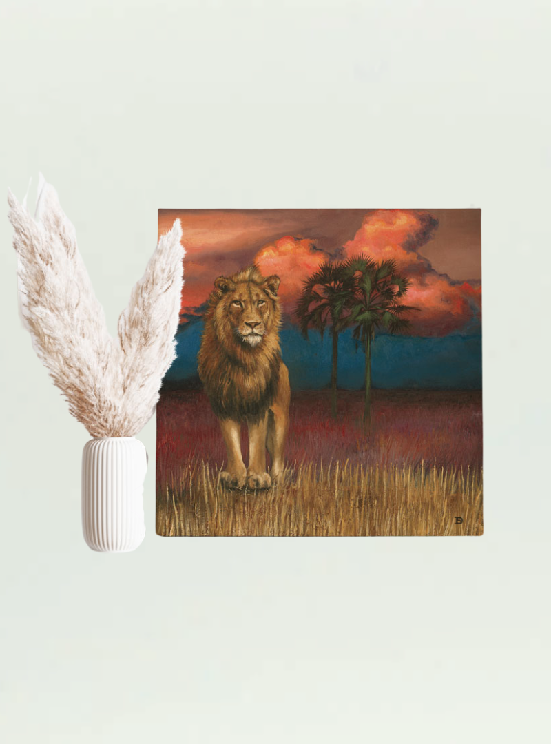 Spirit Lion Canvas Print