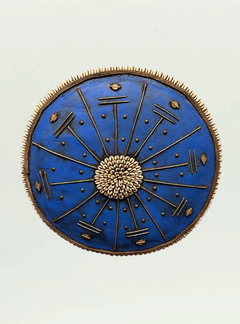 Blue Detailed Shield