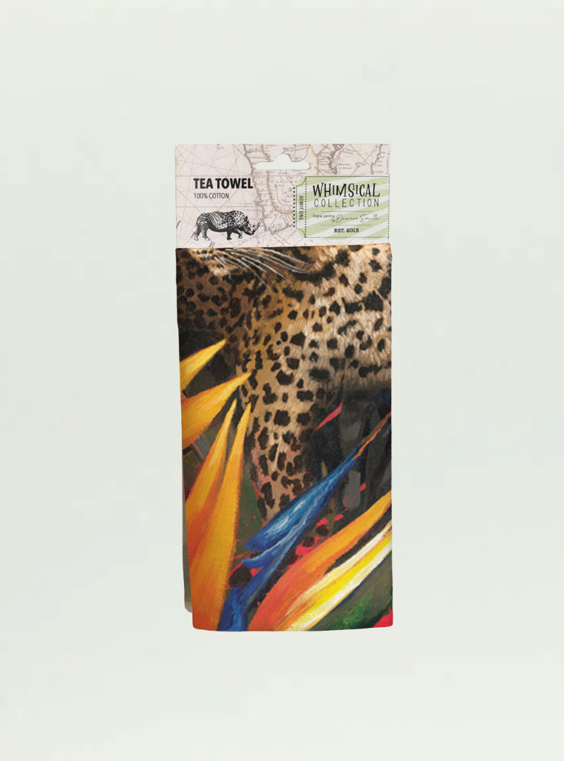 Spirit Leopard Tea Towel