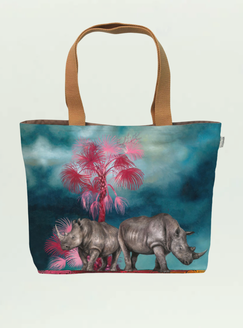 Spirit Rhino Canvas Bag