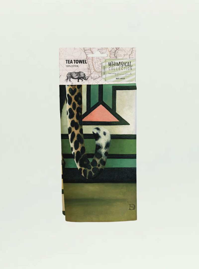 Ndebele Leopard Tea Towel