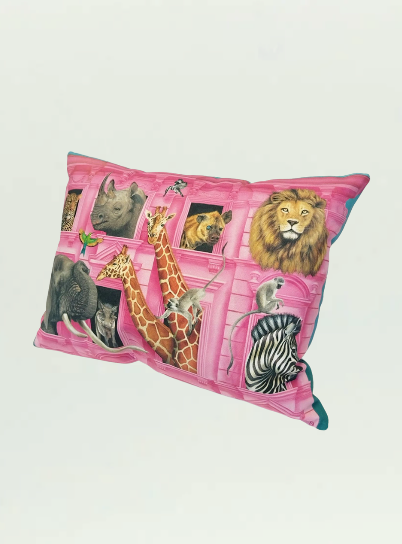 Wildlife Hotel Pillow Cover