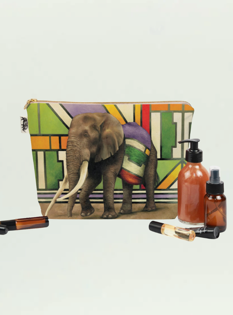 Ndebele Elephant Toiletry Bag
