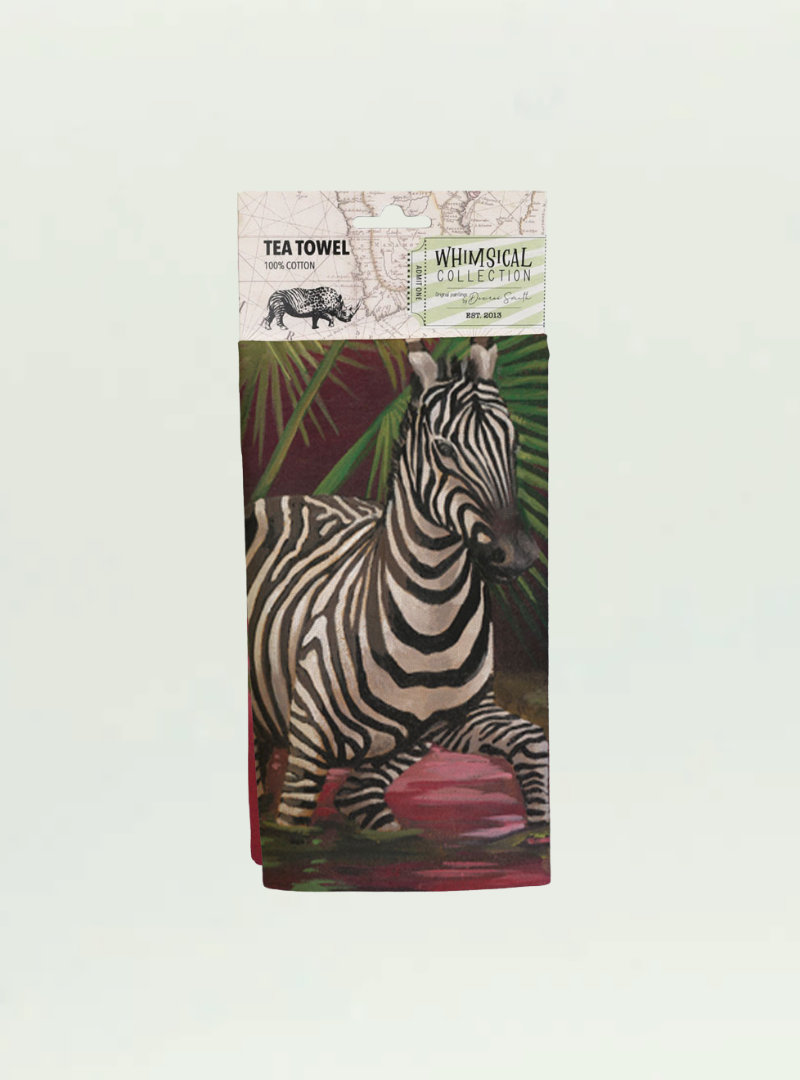Spirit Zebra Tea Towel