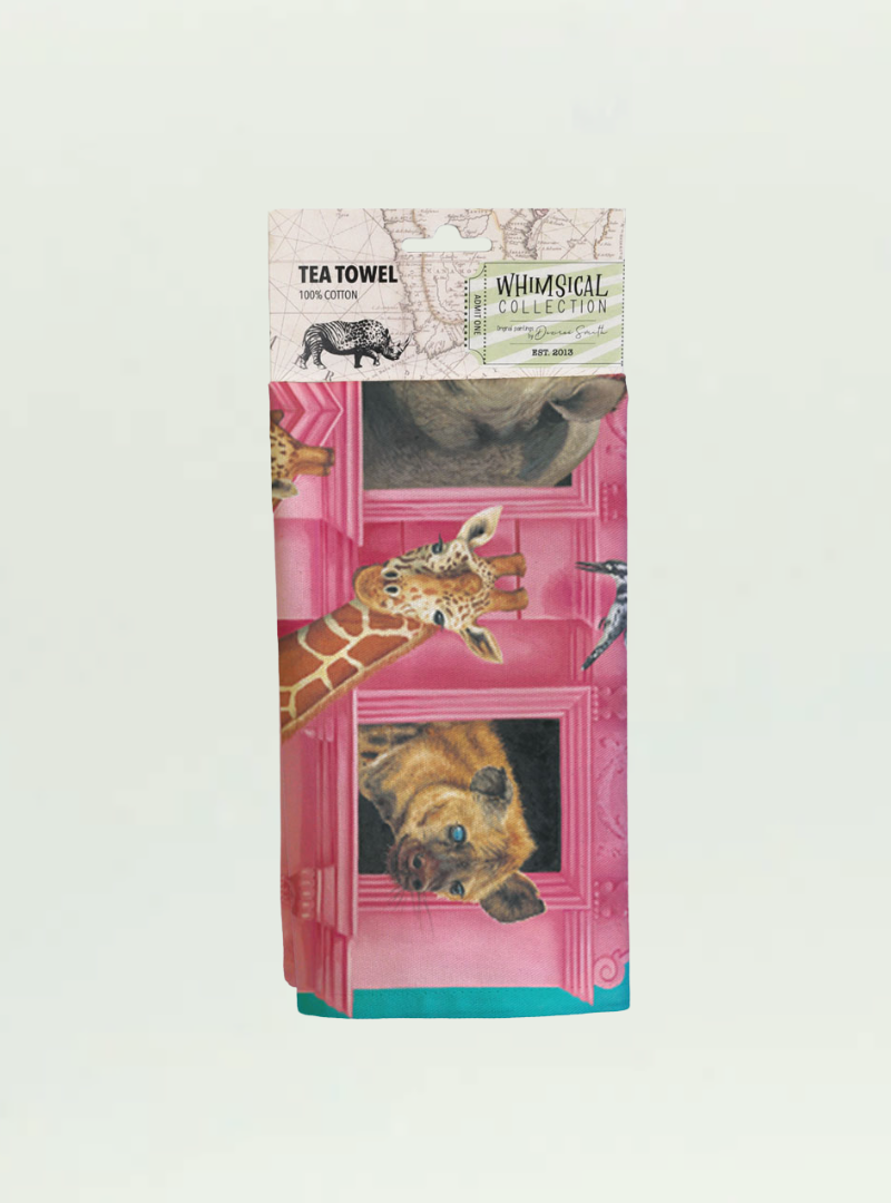 Wildlife Hotel Tea Towel