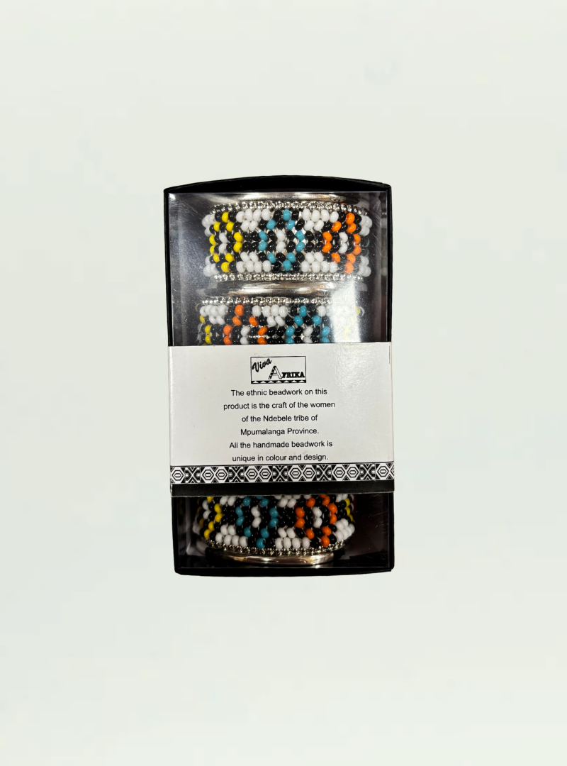 Beaded Serviette Rings 4pack