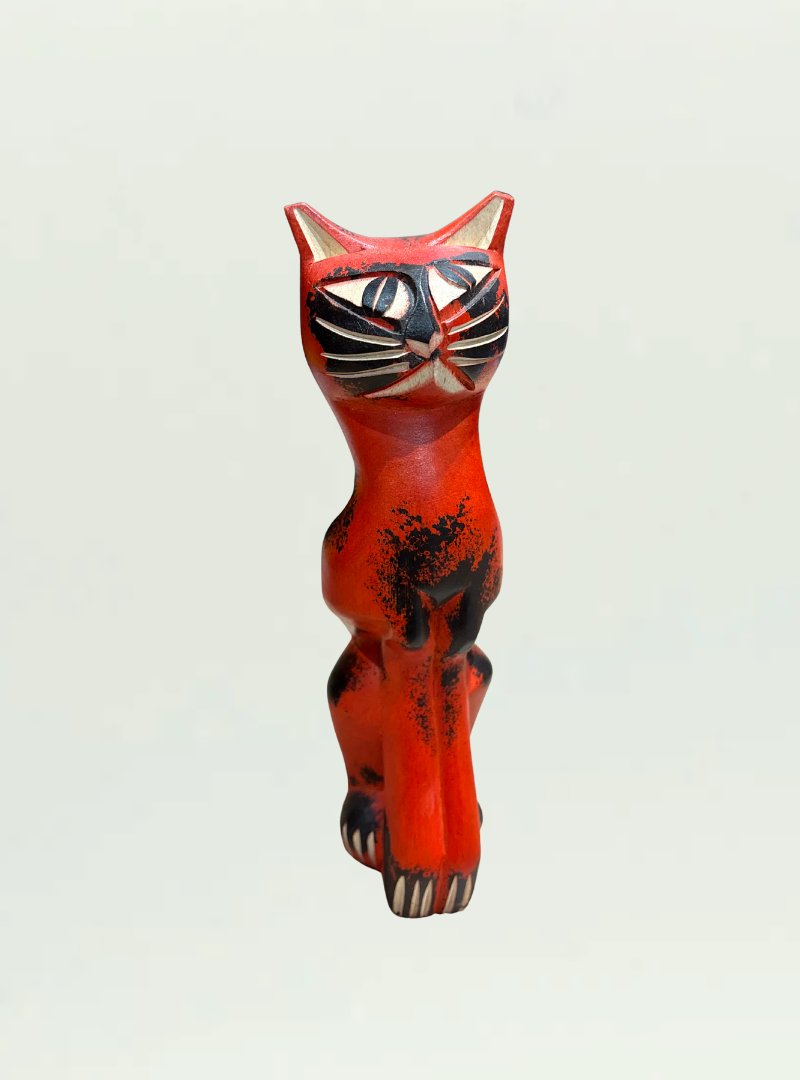 Wooden Cat