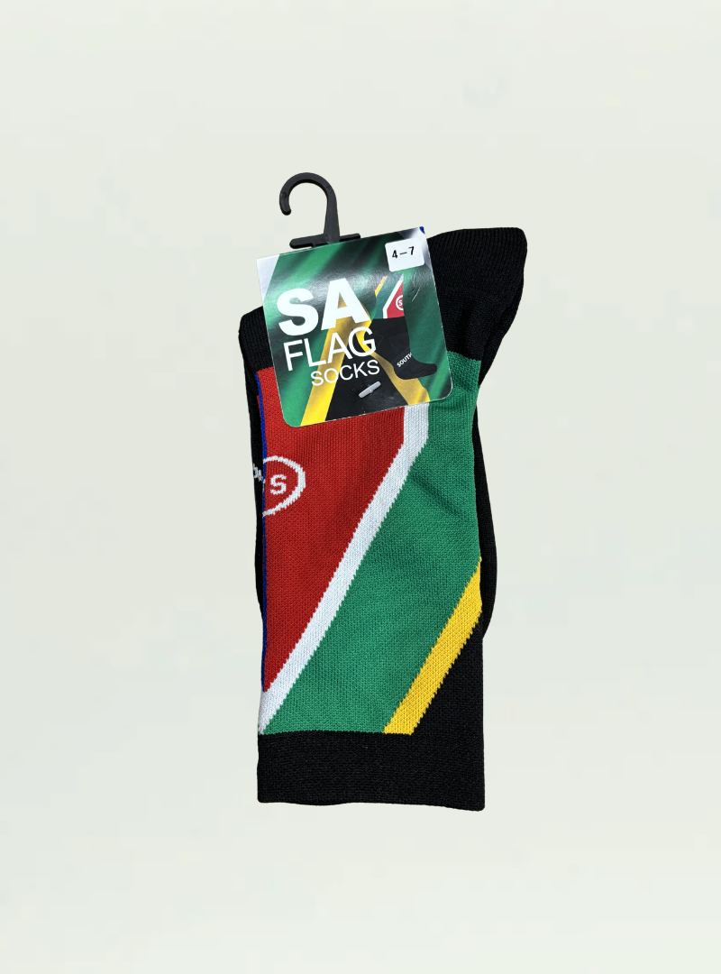 South African Flag Socks