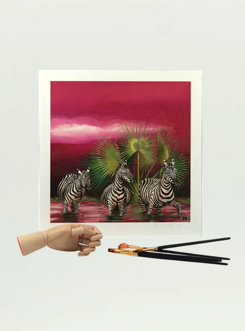 Spirit Zebra Signed Art Print