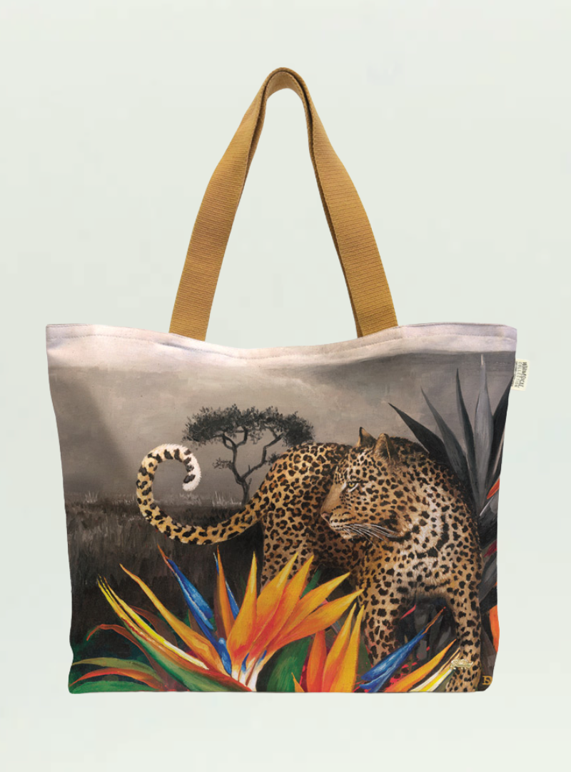 Spirit Leopard Canvas Bag