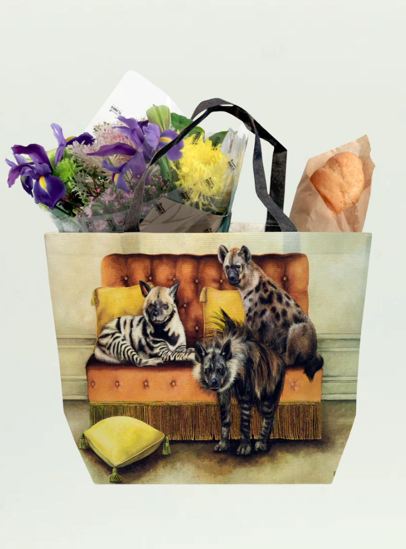 Hyena at Leisure Recycled Shopper