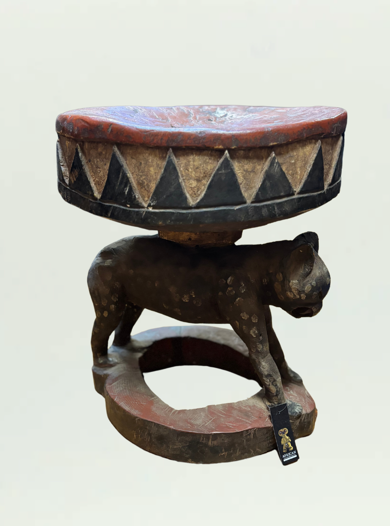 Wooden Cameroon Stool