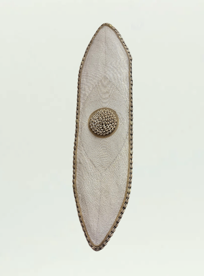 Tall White Shield