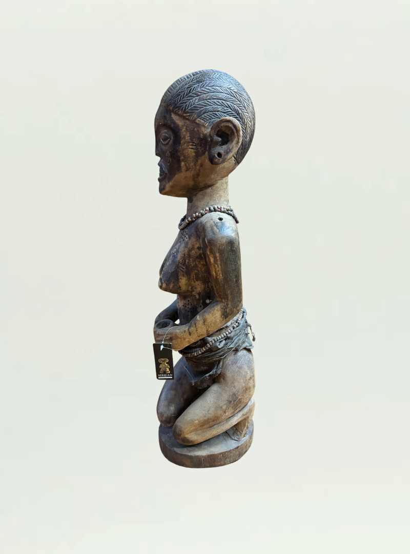Wooden Female Figure
