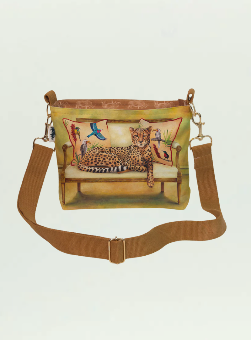 Whimsical Collection Cheetah Sling Bag