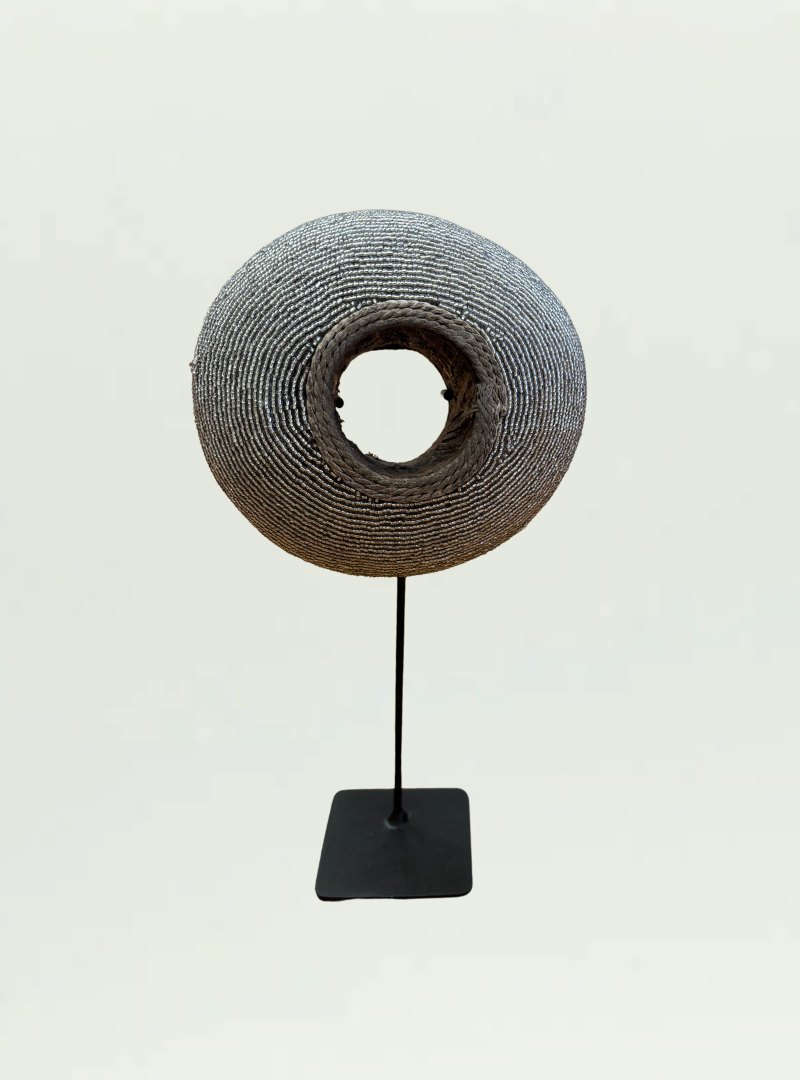 Silver Beaded Bangle