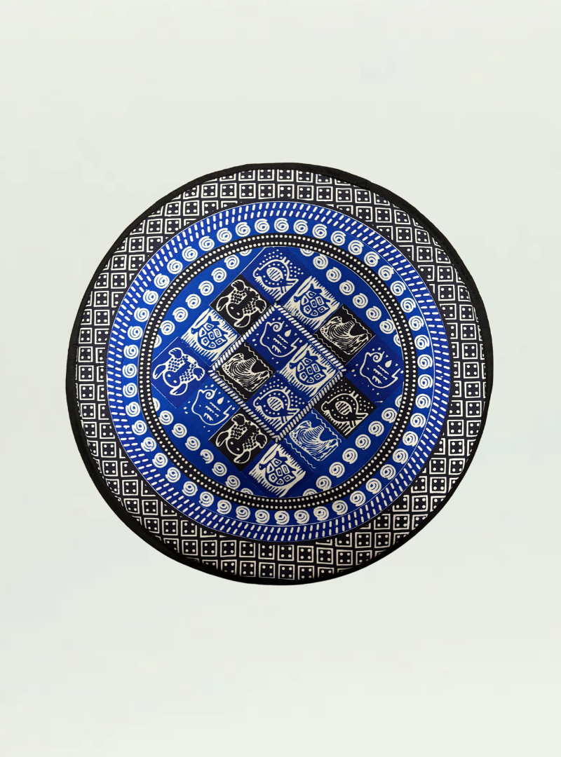 Zimbabwe Batik Circular Placemat