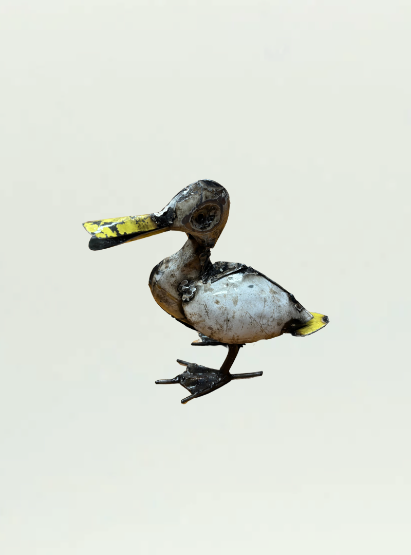 Metal Coloured Duck