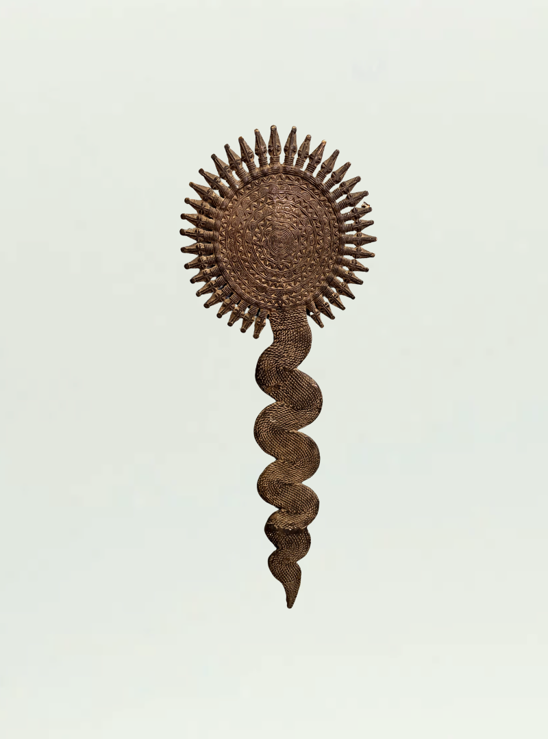 Bronze Wall Statue