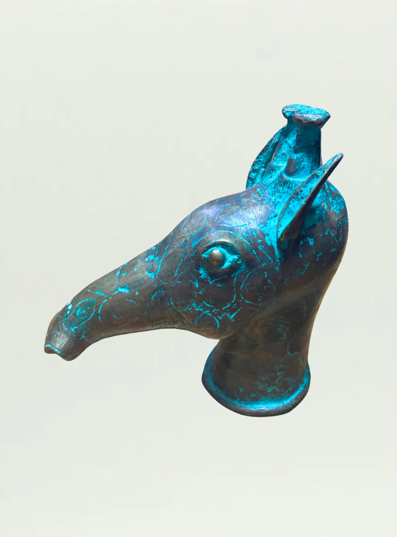 Bronze Animal Head