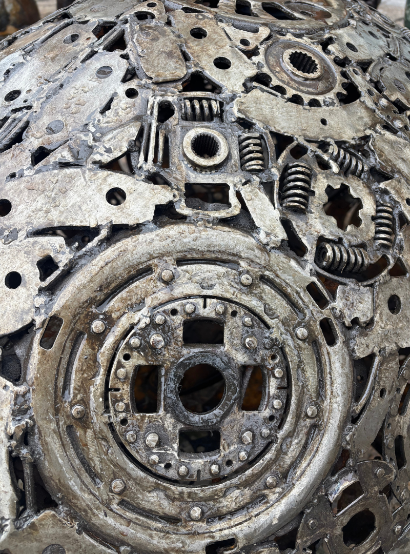 Recycled Metal Turtle