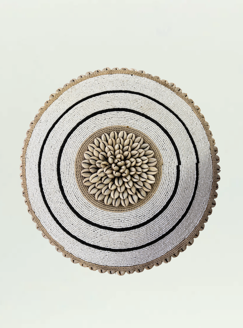 Small Beaded Shield