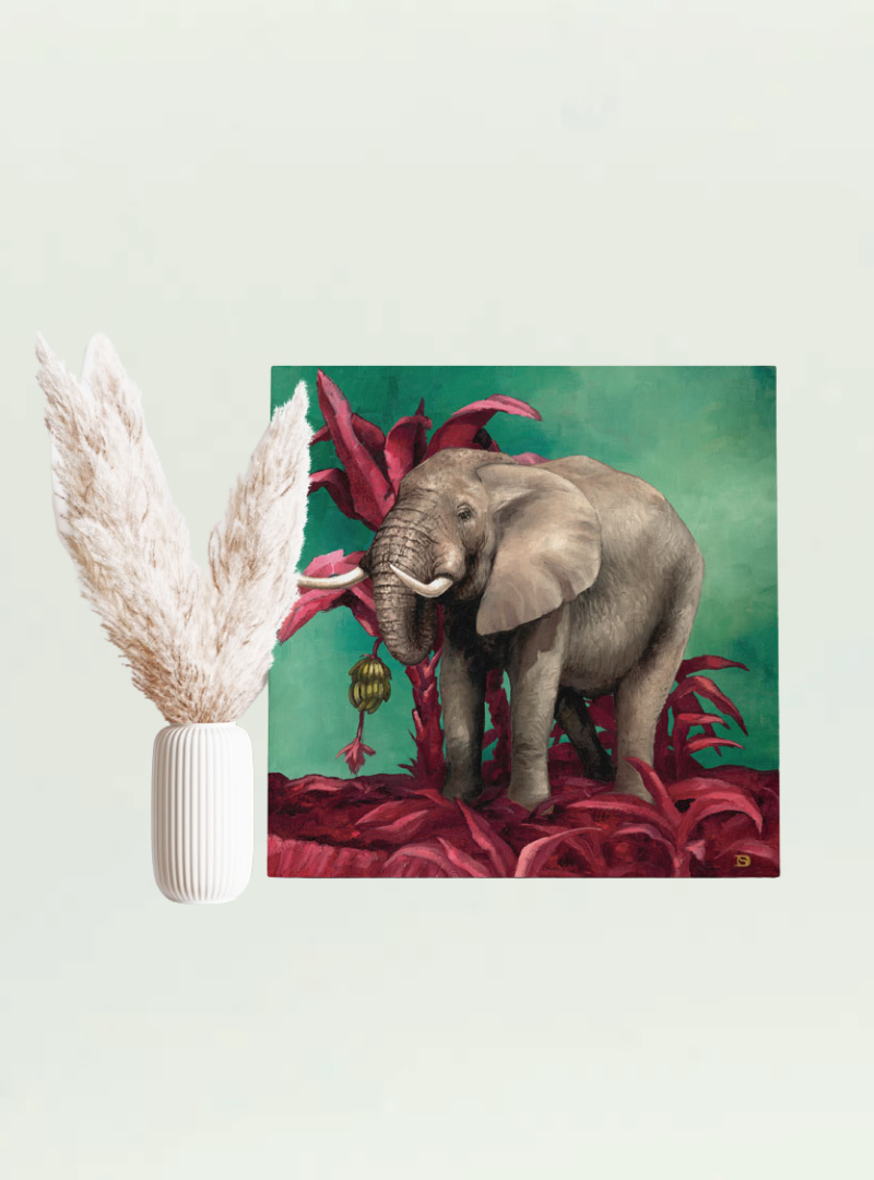 Spirit Elephant Canvas Print