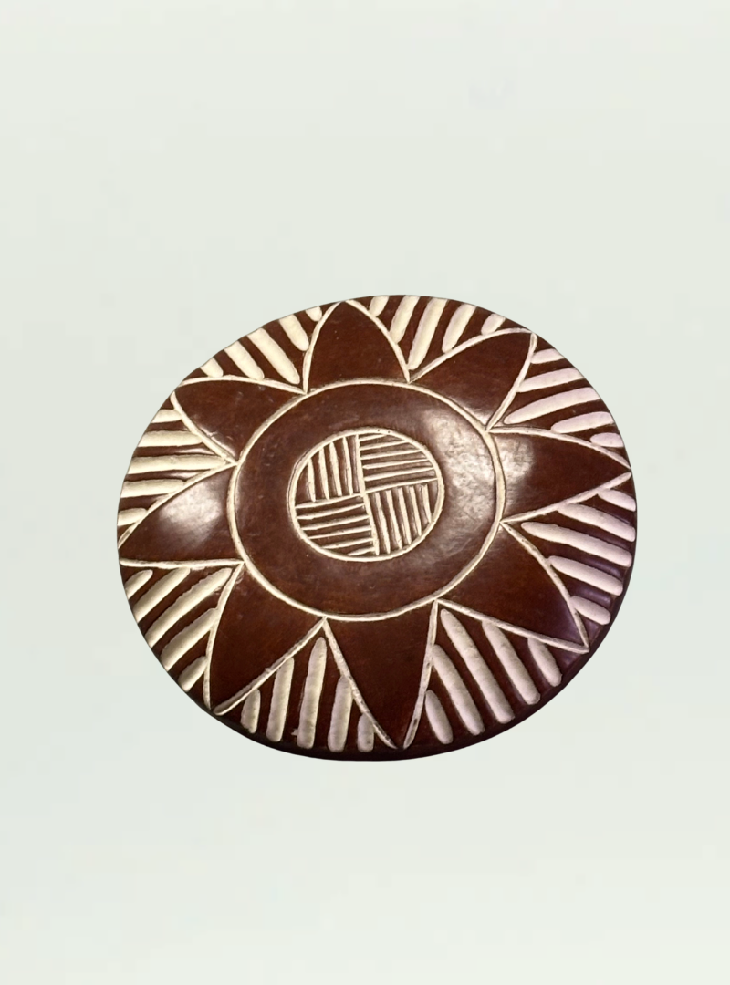 Brown Wooden Shield