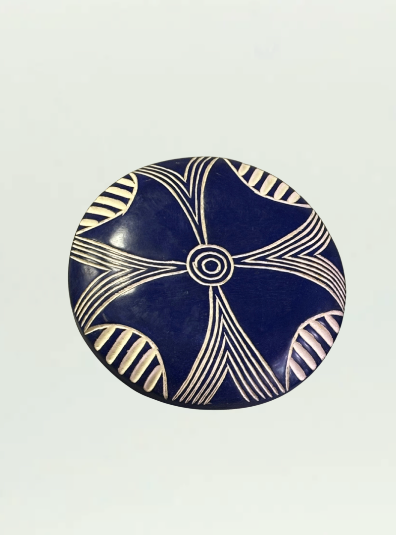 Wooden Blue Shield