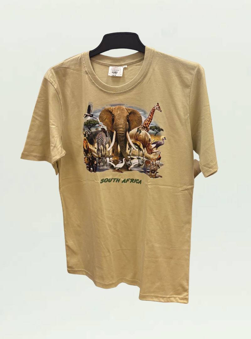 Beige African Oasis T-shirt