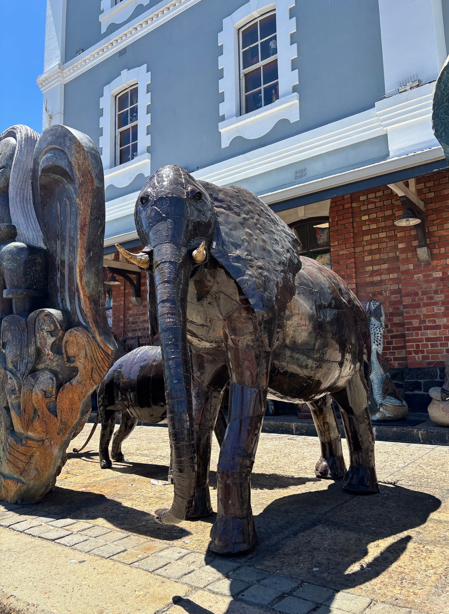 Recycled Metal Elephant