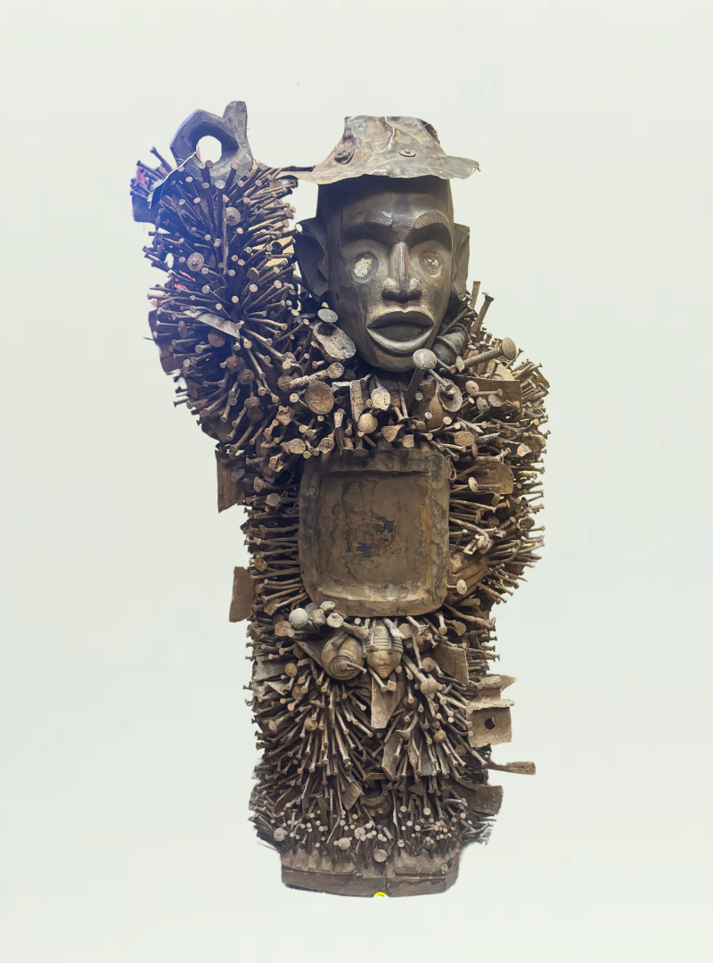 DRC Protection fetish Wood Figure