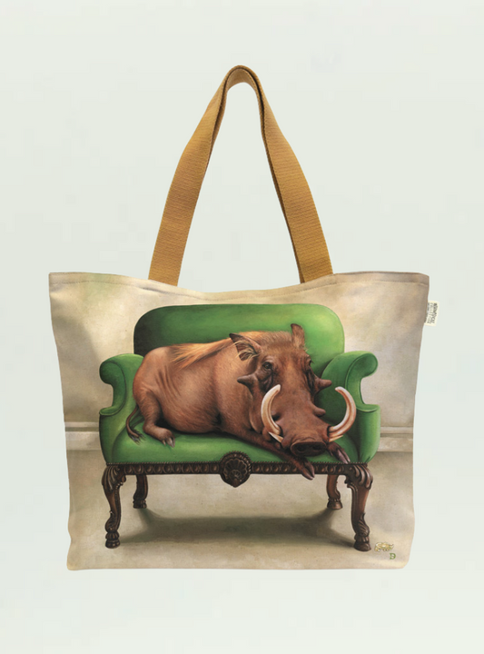 Warthog at Leisure Canvas Bag