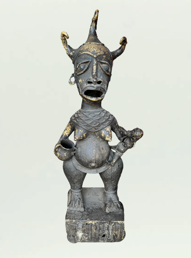 Bronze Warrior Figure