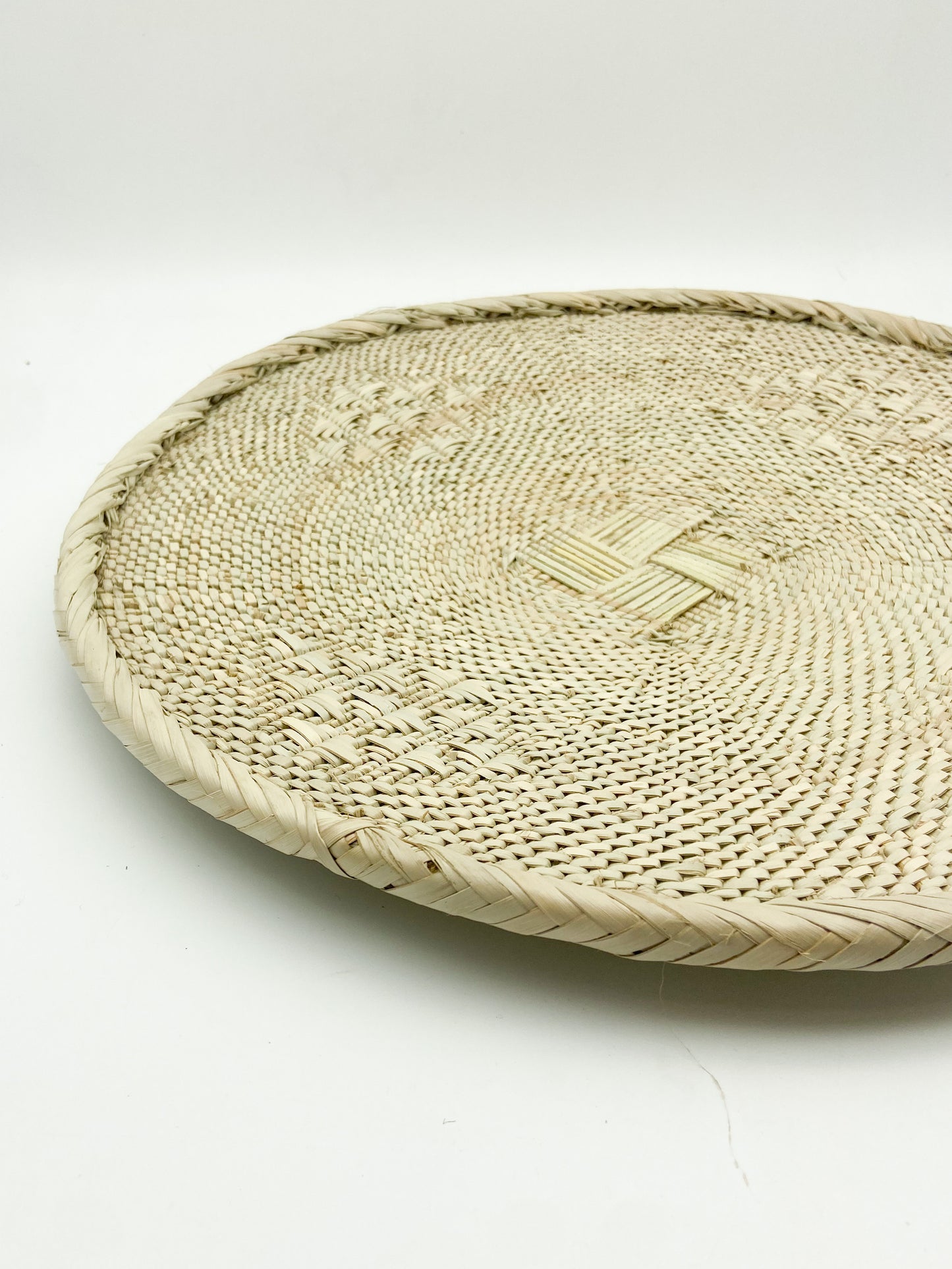 Natural Woven Basket Plain