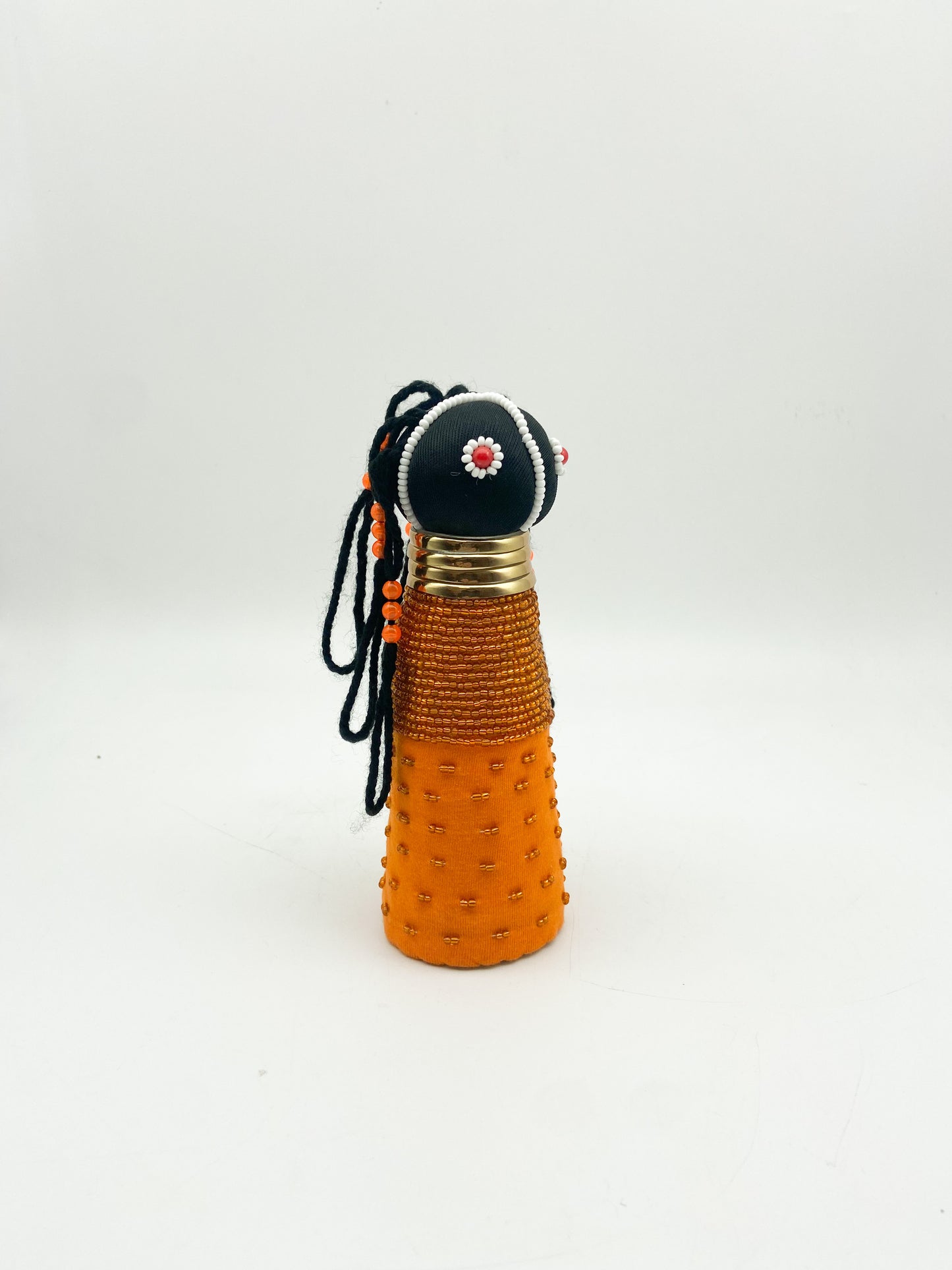 Rasta Bead Doll Orange