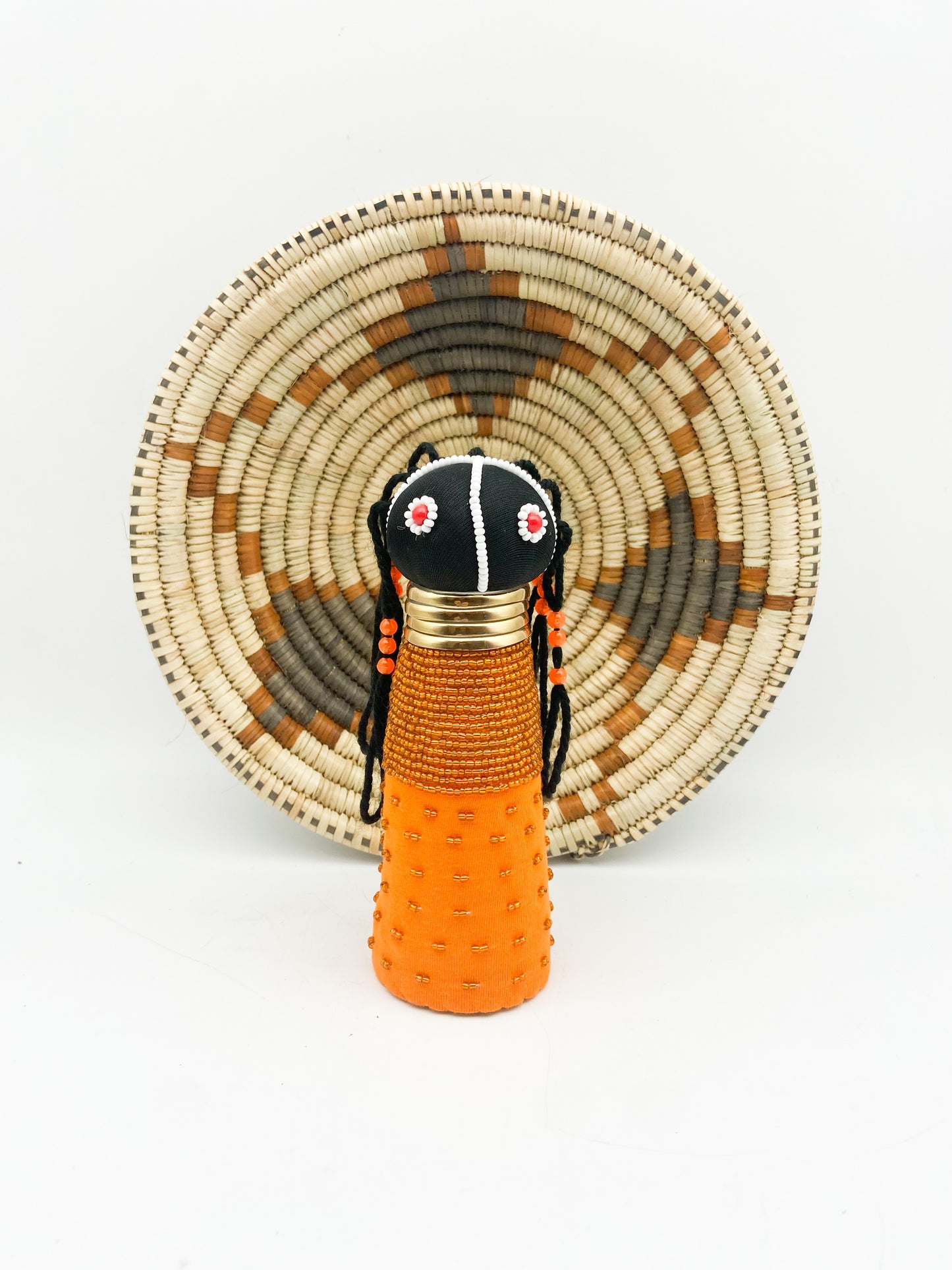 Rasta Bead Doll Orange