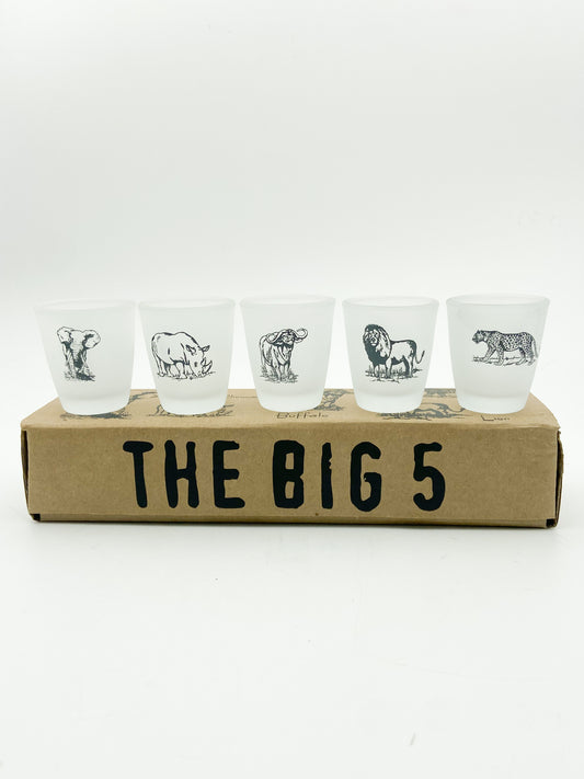 Big 5 Shot Glasses
