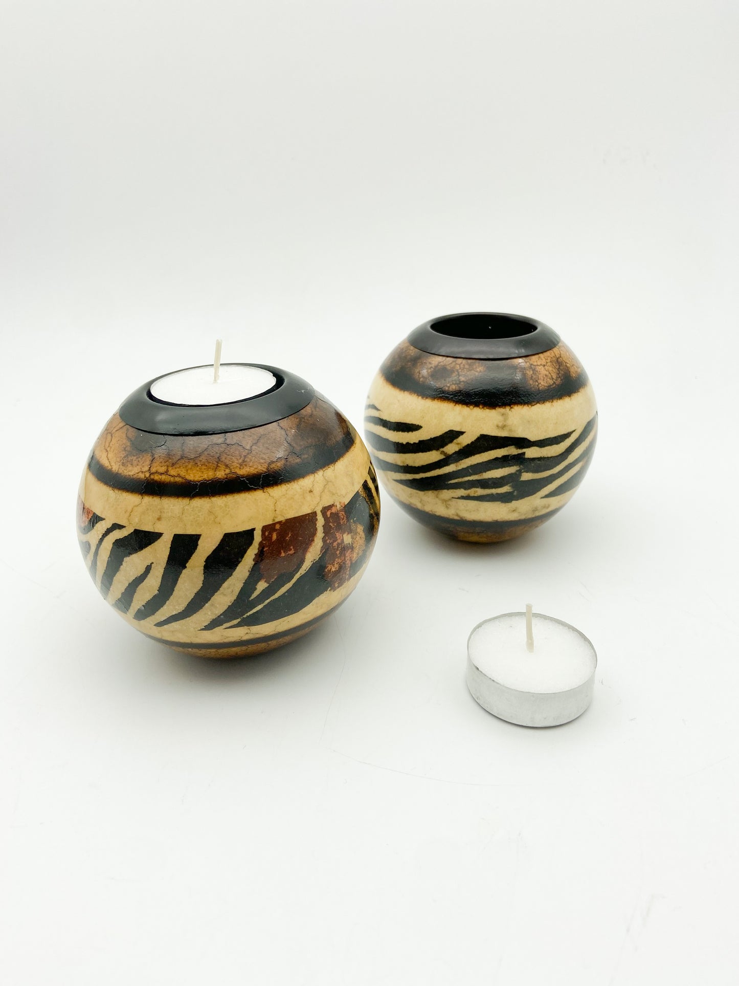 Tribal Tea Light Candle Holder