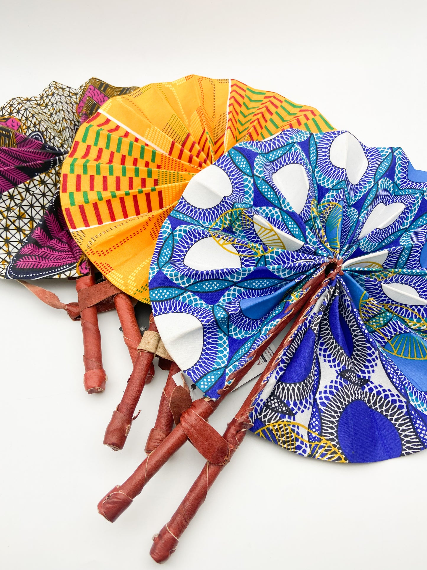 African Fan Red Handle