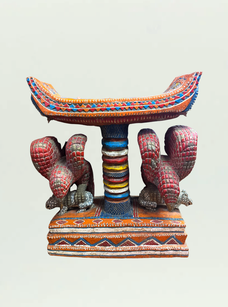 Ivory Coast Detailed Stool