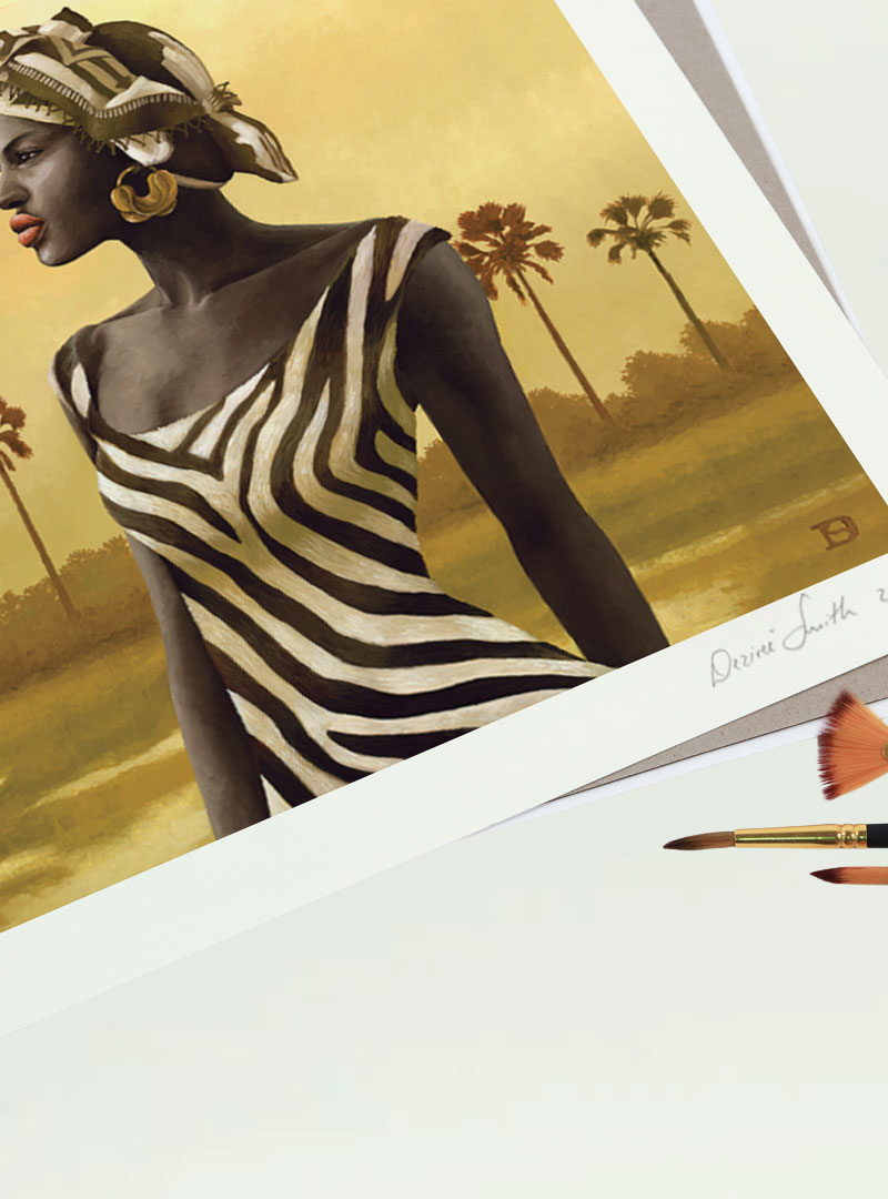 Okavango Delta Signed Art Print