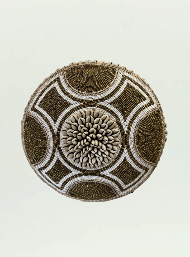 Small Beaded Shield