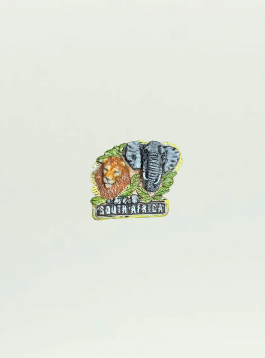 Lion & Elephant Magnet
