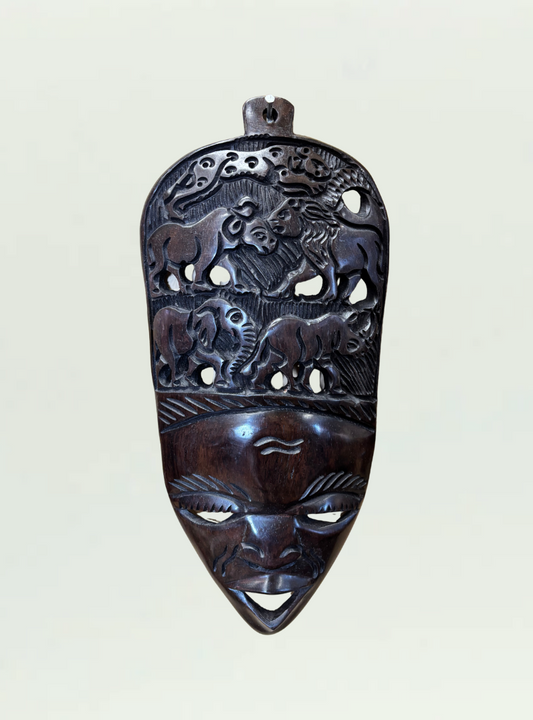 Dark Wood Mask